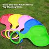 Snow Sled Durable Large Grass Sliding Sled Toboggan with Handle Skiing Board,Sand Sliding Toboggan Skiing Board Pad Slider