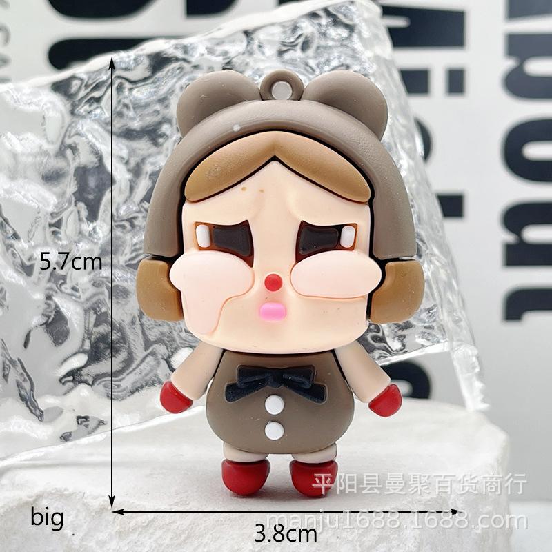 Crying Baby Blind Box Doll Cartoon Crying Baby CRYBABY Car Keychain Pendant Bag Gift Pendant Play
