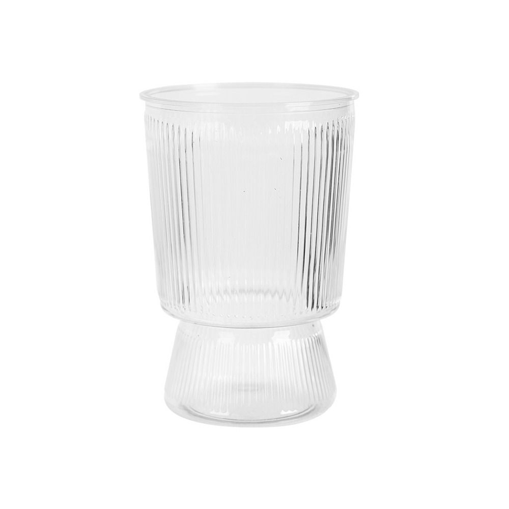 

Прозрачная ваза Самовпитывающиеся цветочные горшки Самополив Гидропоника Специальные цветочные горшки Настольные 16x11cm прозрачный