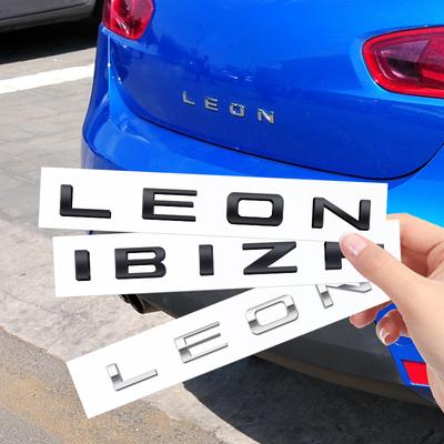 1 Stück Für Ibiza 6L 6J Buchstabenemblem 3D Aufkleber Heckklappen-Plakette Logo