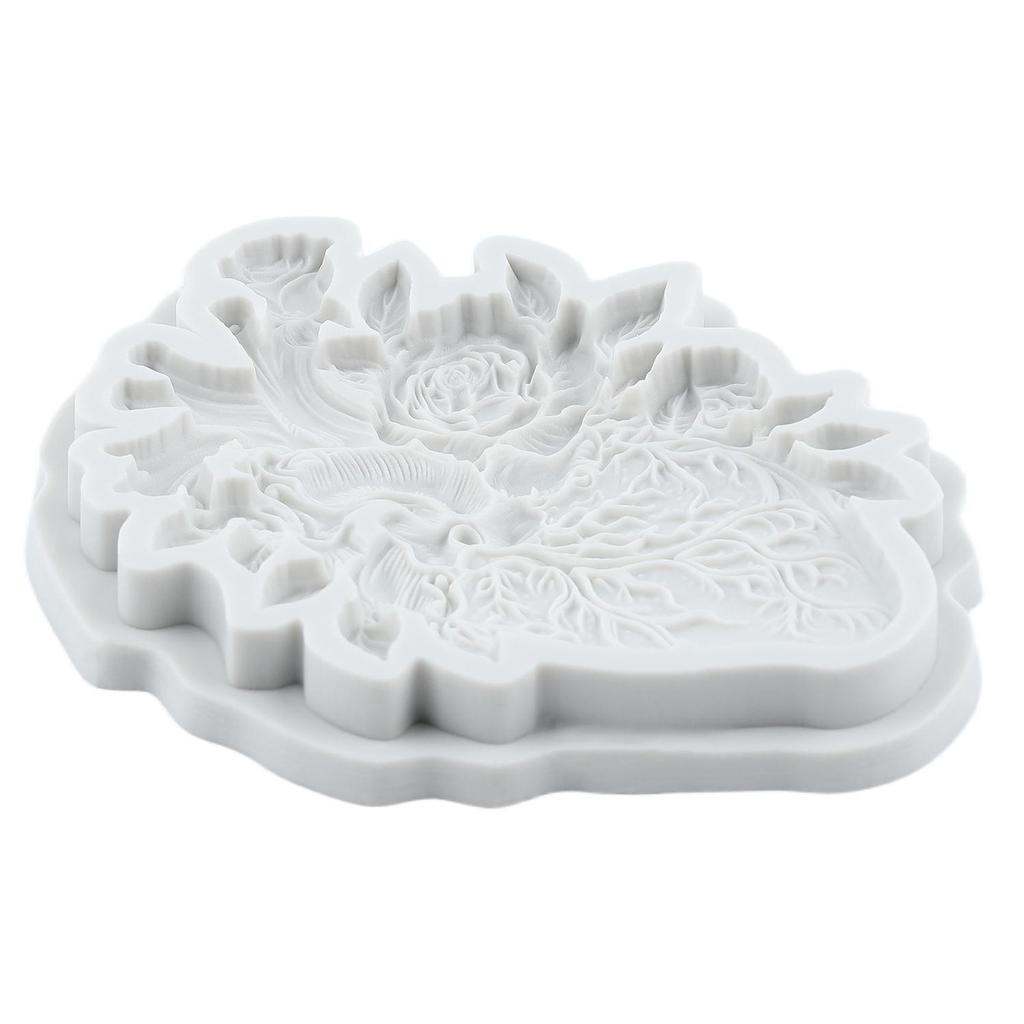 Human Organs Silicone Mold Lung Heart Brain Skull Skeleton Fondant Molds Cake Decorating Tools Cupcake Topper Candy Sugar Craft Gum Paste Polymer Clay