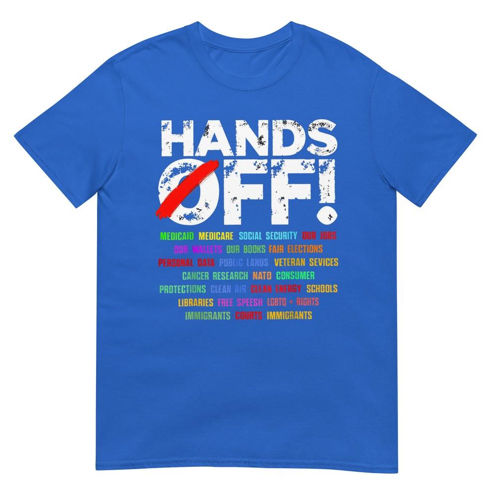 Hands Off Protest Social Security And Medicare Protest TShirt