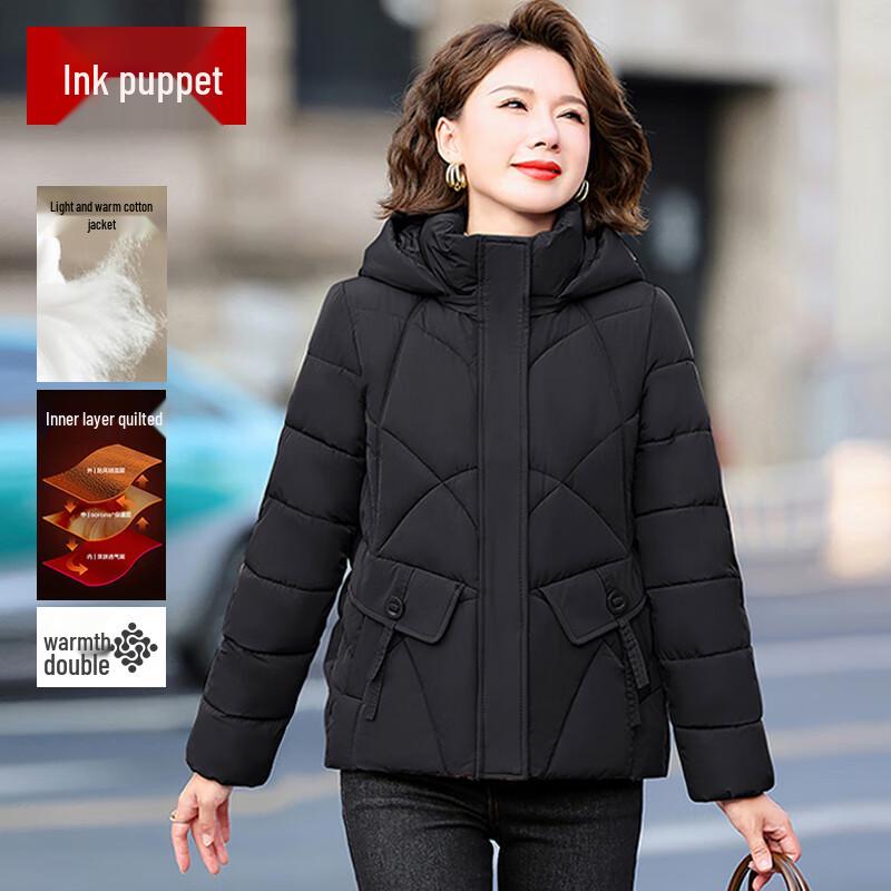 

Женская стильная зимняя куртка с капюшоном 5XL