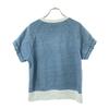 Drawer Made In Japan Short Sleeve Denim Style Sweat 1 Blue United Arrows Women Used