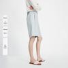 Navigare Women's Tencel Linen Blend Mid-Length Shorts