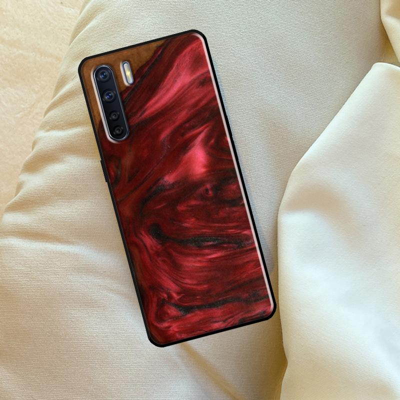 Reise Schutz Holz Harz Hülle Für Oppo A60 A80 A40 A15 A16 A17 A57 A94 A74 A54 A76 A96 A18 A38 A58 A78 A98 A6 A5 Pro