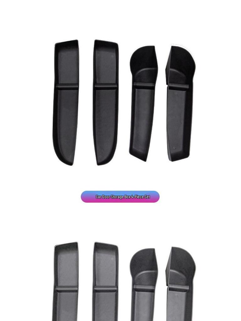 Tesla Model 3 Highland 4-Piece Waterproof TPE Door Storage Box Set
