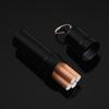 Metal Herb Roll Storage Box with Keychain Portable Travel Mini Herb Roll Case Ashtray Multi-function Pill Organizer Container
