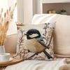 Bird Pillowcase: Nature's Art for Your Comfort Sofa cushion cover, home room dormitory decoration, 2D printing