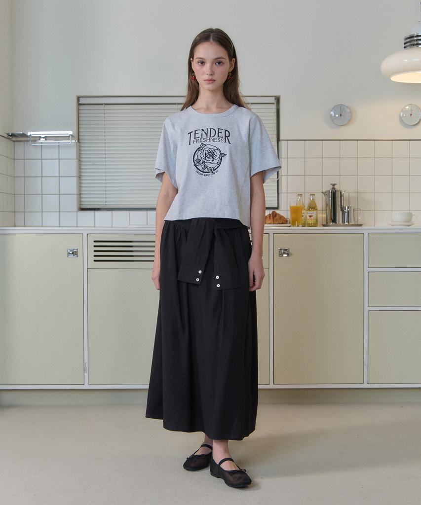 Jucy Judy Tie Flare Skirt Jzsk321C