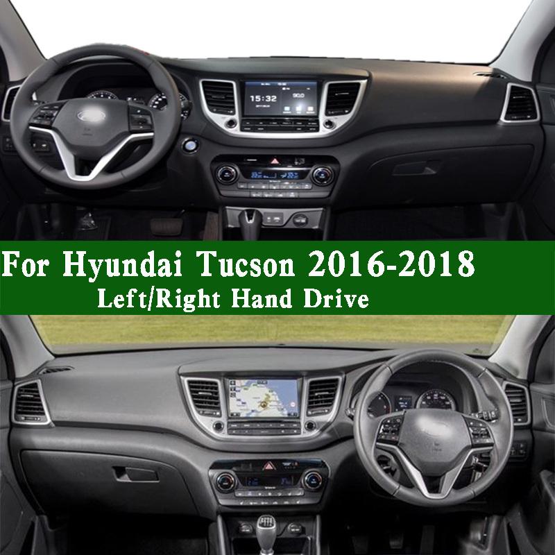 Per Hyundai Tucson TL 2016 2017 2018 Tappetino Cruscotto Copri Cruscotto Tappetino Protettivo Pannello Strumenti Tappetino Cruscotto Ornamenti Anti-Sporco