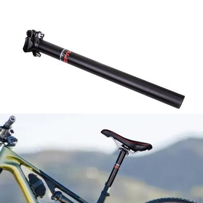 Bicycle Seat Post Bike Seatpost Lightweight 350mm Length Saddle Pole Tube for Mountain Road