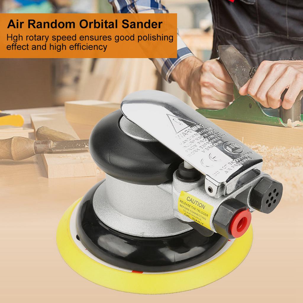AT-780 5    Random Orbital Sander Round Polisher Pneumatic Hand Sanding Tool