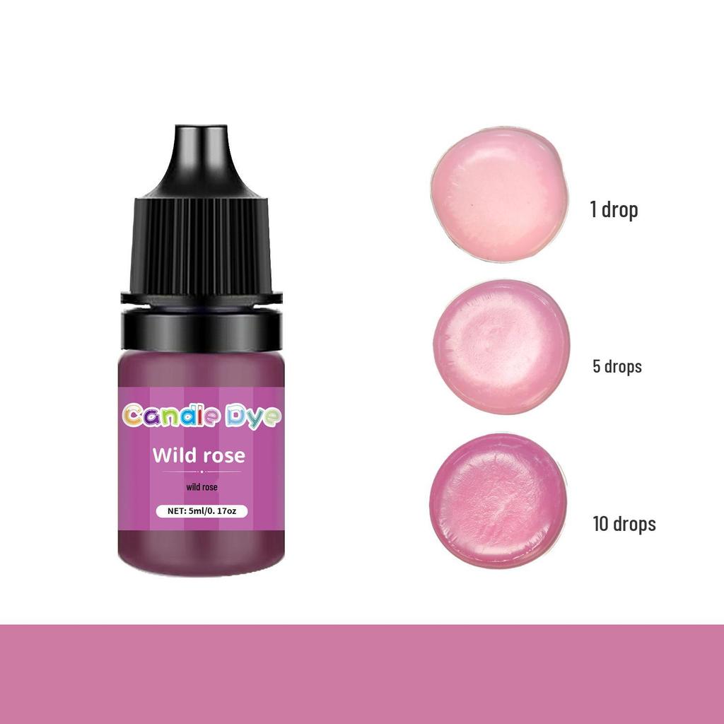 36-Color Set: High Concentration Oil-Based Colorant for Candle & Soap Making (5ml each)