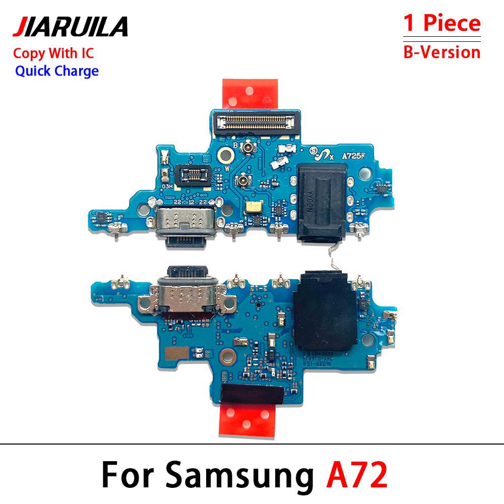 Per Samsung A13 A23 A33 A53 A52 A72 A14 A24 A34 A54 4G 5G Porta di Ricarica USB Connettore Dock Caricatore Scheda con Cavo Flessibile Micro