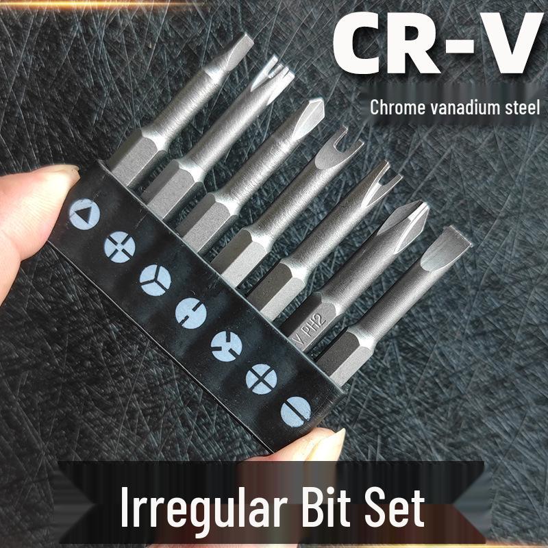Special-Shaped Bit Set for Triangle and Inner Cross Sockets – Ideal for Induction Cookers and Water Heaters