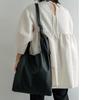 Rename Faux Leather 2-Way Marche Bag with Shoulder Strap RSG23036