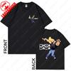 Johnny Bravo Cartoon Character Graphic TShirt Casual Cotton Unisex Women Fun Fashion Tees Brother Friend Couple All Match Gift Tops