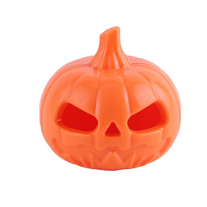 Halloween Pet Toys Color Changing Pumpkin Rubber Material Is Tough Tear Resistant Dog Interactive Training Toys Pet Supplies
