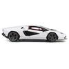 Bburago 1/24 Scale Lamborghini Countach LPI 800-4 White / Diecast Model Car, Finished Product, 18-21102 WT