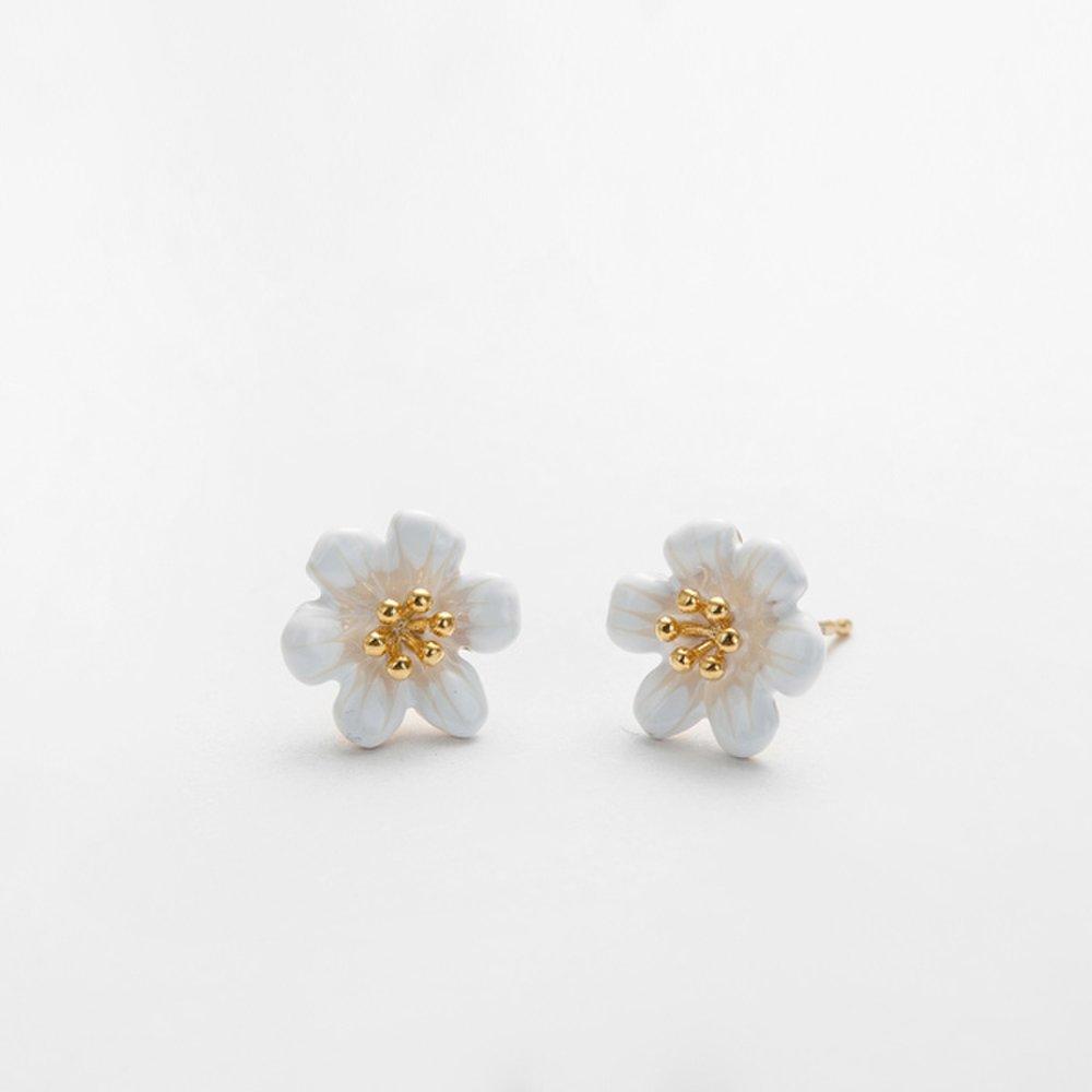 Camellia Flower Earrings [When the Camellia Blooms, Worn by Gong Hyo-jin and Yoona]