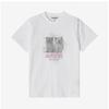 Ganni T4060 151 Cat Logo Print Women S Short Sleeve Tee
