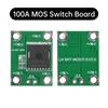 20A 50A 100A High Power MOS Trigger Switch Driver Module Field Effect Tube PWM Regulation Electronic Switch Control 5-26V
