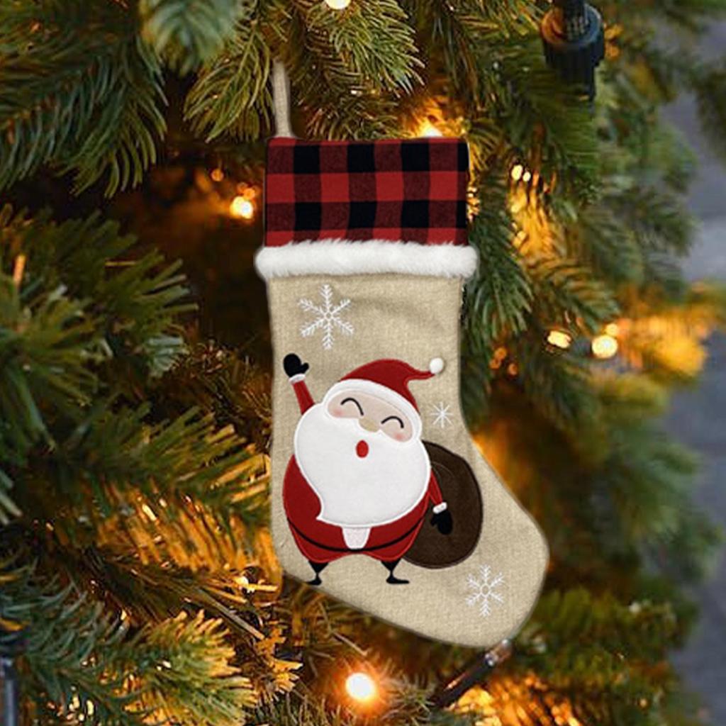 Stockings For Christmas Winter Christmas Stockings Ornament Fidget Decor Funny Favors For Small Toys Kids Family Friends Garden