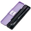 Skater Chopstick Spoon Combination Set 18cm Antibacterial Treated Lunch Box for Adults Comes with Silicone Cushion and Doesn't Make a Sound Made In Ja