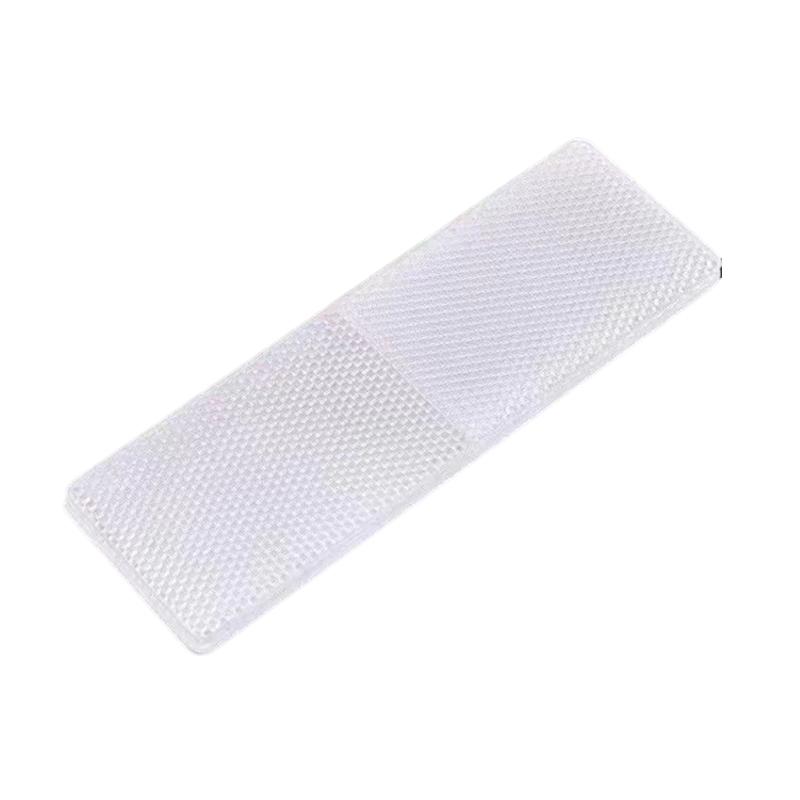 

10 шт. светоотражающие наклейки для автомобилей и грузовиков, пластиковая лента безопасности, предупреждающая полоса для бампера, ночник, водонепроницаемый отражатель для прицепа