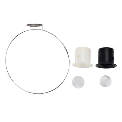 5X 10X Verktyg Förstoringsglas Lupp Lins Set Ögonförstoringsglas Klockreparationstillbehör med Pannband