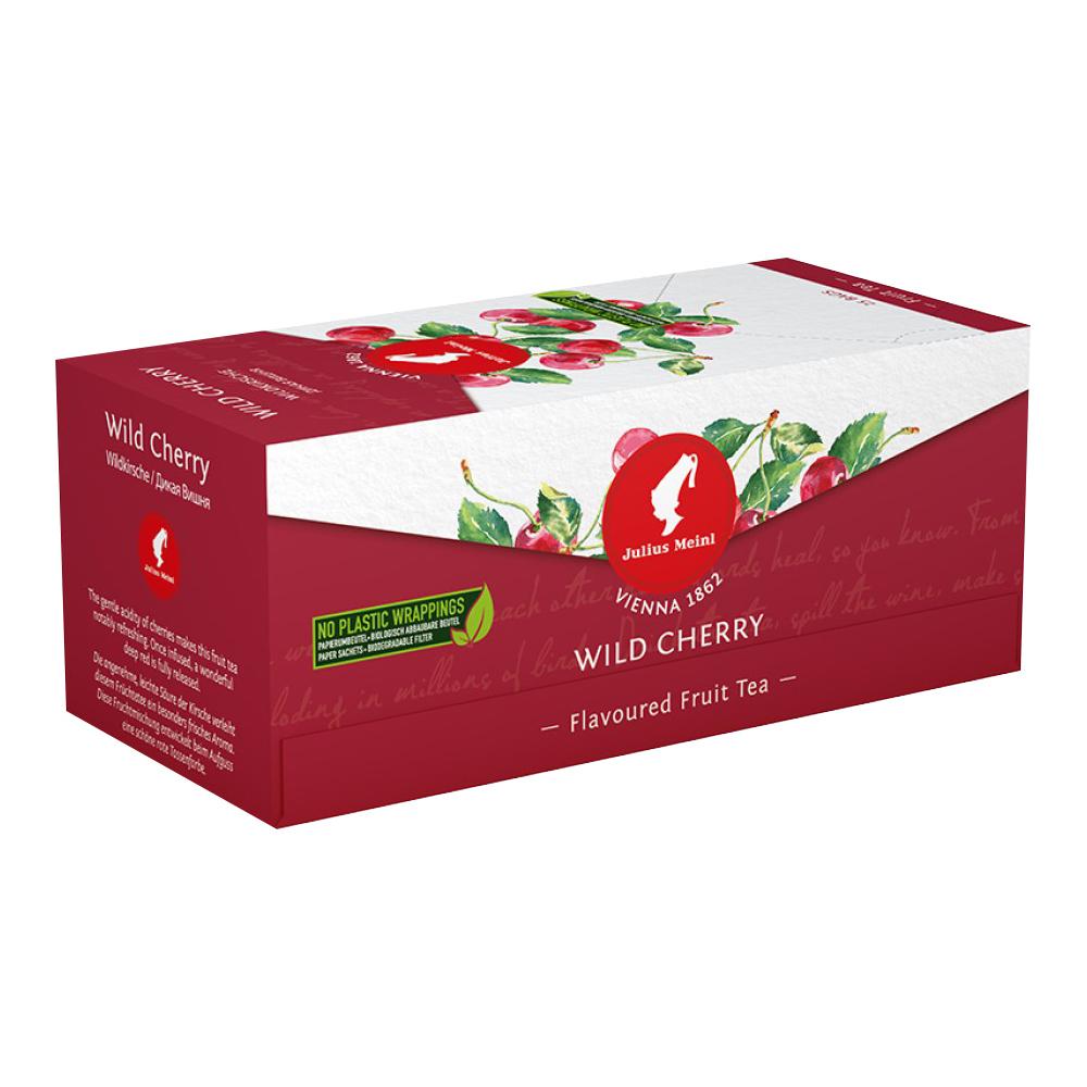 Julius Meinl Wild Cherry Fruit Tea 25 Tea Bags