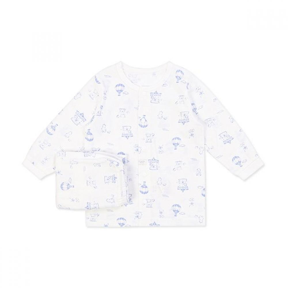 Organicmom Blueland Supima Long Inner Mlsl9b02 white/75