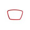 Car Steering Wheel Horn Button Panel Trim For Ford Mach-E - Bright Red