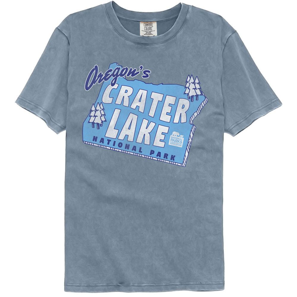 United States Oregon Crater Lake National Parks Men T Shirt XL