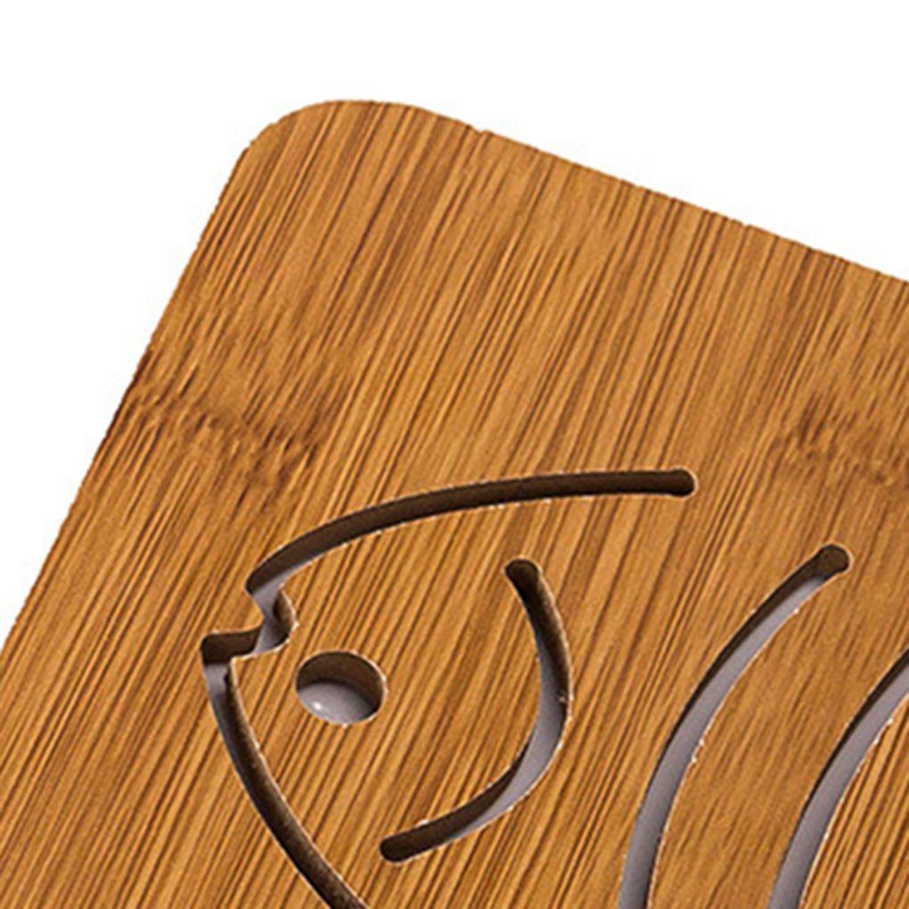 Wooden Non Slip Dining Cup Pot Table Insulation Mat Heat Resistant Pads