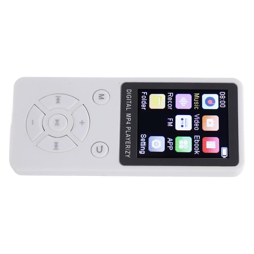 Music Player Wireless Bluetooth 1.8 Inch Screen 5 Hours Playback Hi Fi Sound Portable MP3 Music Player for Running