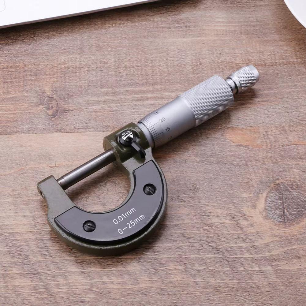 Carbon Steel Mechanical Micro Caliper Thread Scale Micrometer Gauge  Industrial Use