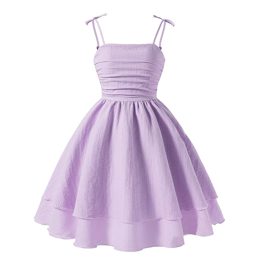 Children's Wear In Summer Cuhk Child Bow Sling Princess Fashion Dress