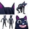 Scary Cartoon Cat Cosplay Costume Suit Perfect For Halloween Party And Theme Activities!