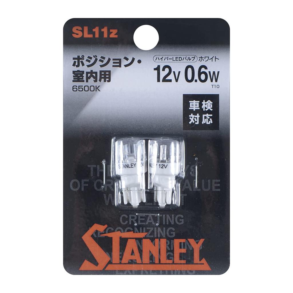 STANLEY SL11Z Hyper LED Bulb for Indoor and Position Lights T10, 6500K,