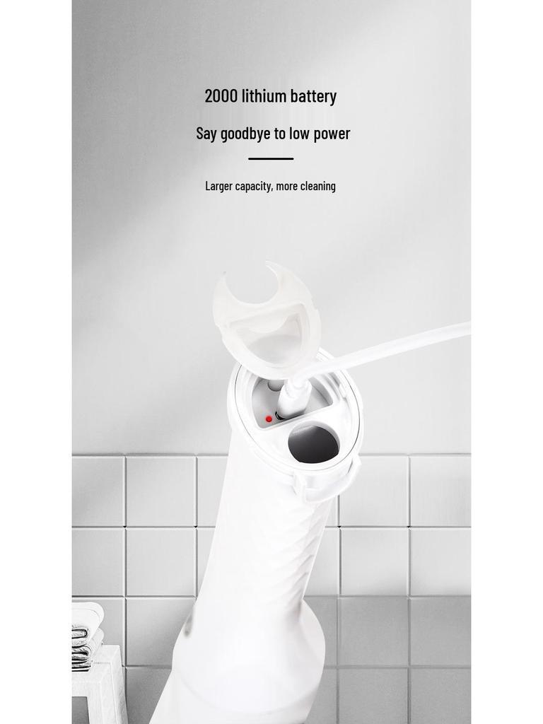Telescopic Electric Rotating Elbow Cleaning Brush for Bathrooms
