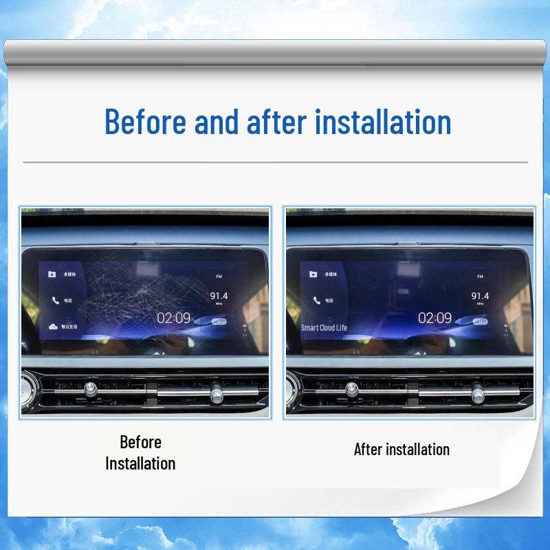 Chery Tiggo 5X (2020-2025) Dashboard Protective Film & Console Sticker