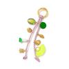 European Bestselling Colorful Retro Shell & Fish Bone Hand Rope Pendant Ornament