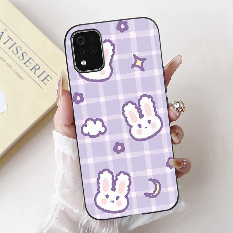 Beautiful Floral Painting Phone Case For LG K42 K52 K62 2020 Black Silicone Soft Cover For LG K62+ K52 (Brazil) Cases Bumpers