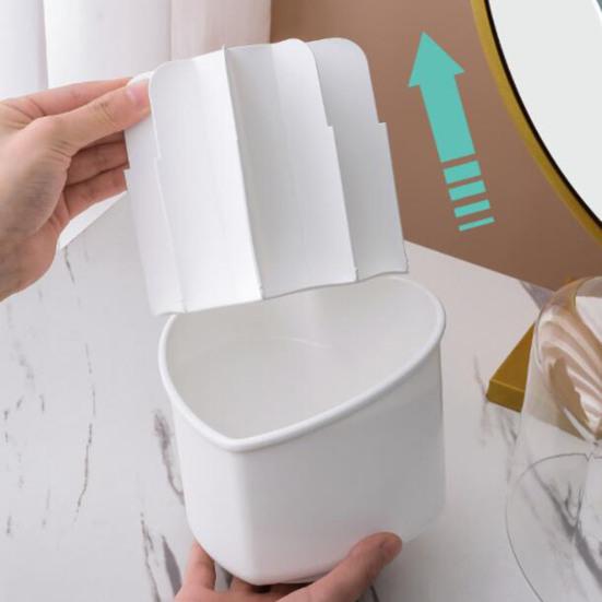 Udržujte pořádek Viditelné okénko Užitečný 360stupňový otočný Snadno čistitelný Box na štětce na make-up Úložný držák na rtěnky