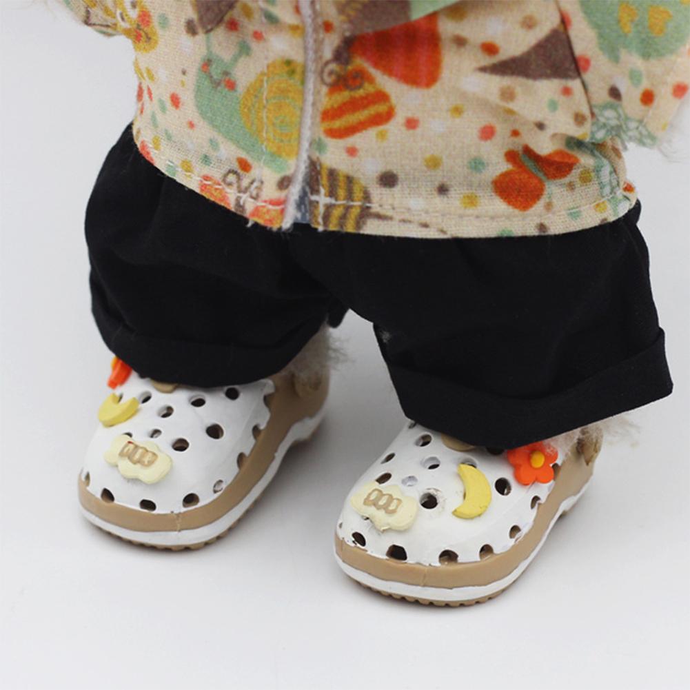 For LABUBU Slipper Shoes Suitable for 17cm Cotton Dolls Shoes Boots Toys Casual Sports Shoes Dolls Accessories DIY Doll Toys
