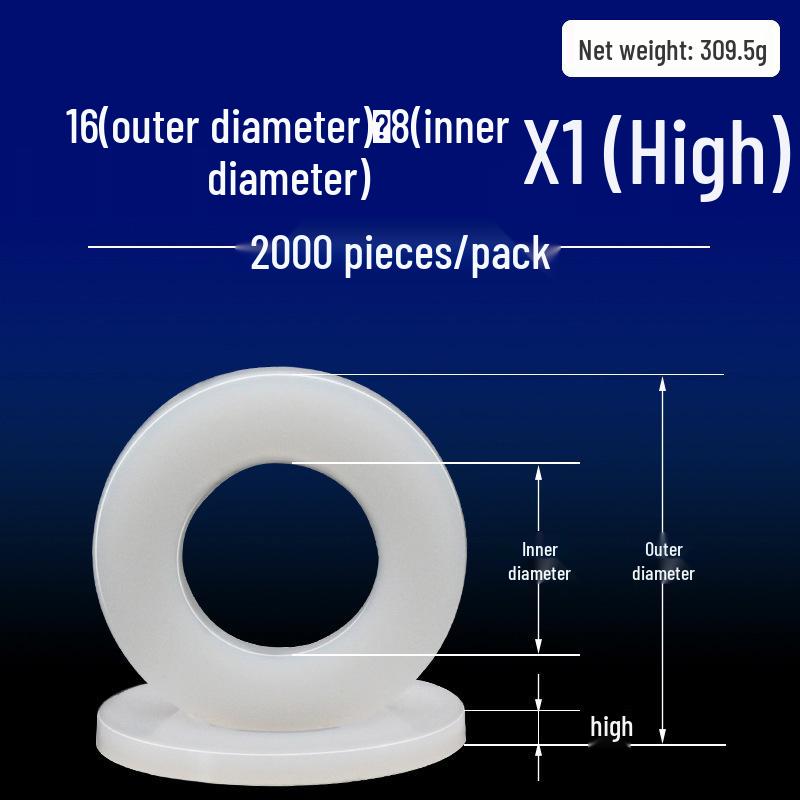Nylon Insulating Flat Gasket Screw Washers