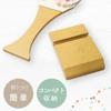 Hagoita Honoka Yellow with for Girls (Tsumami Hagoita) (Product Code 206623) Stand, Height 21.5cm,
