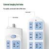 Bull 6-Outlet Double-Row Power Strip with UPS Port CN plug (adapter included)